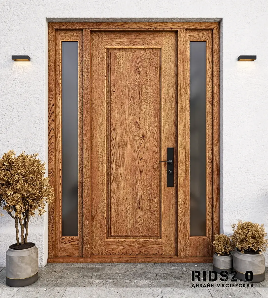 Входная уличная дверь в дом