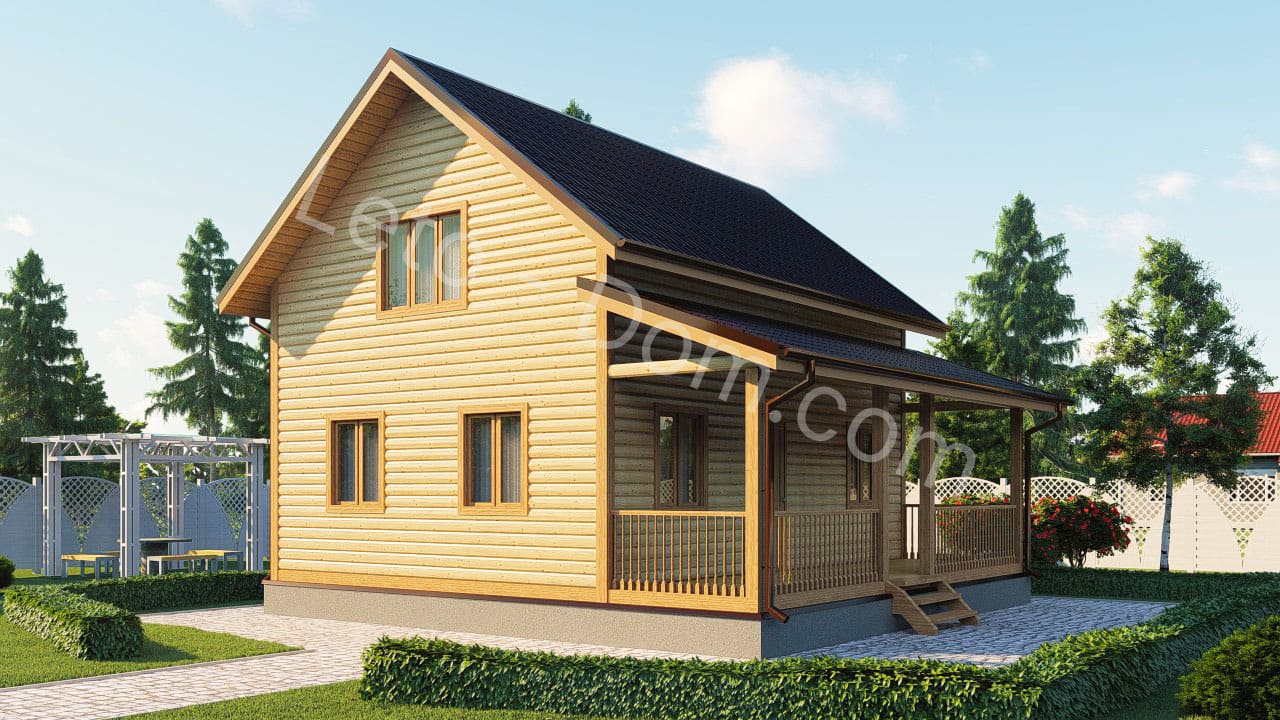 дом из бруса