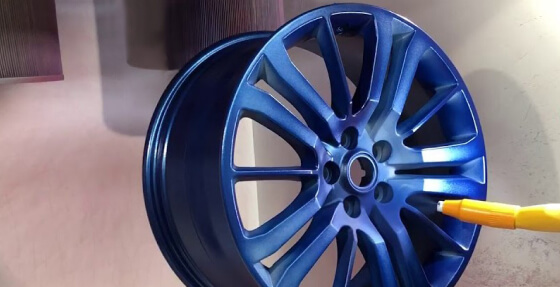 покраска авто диска