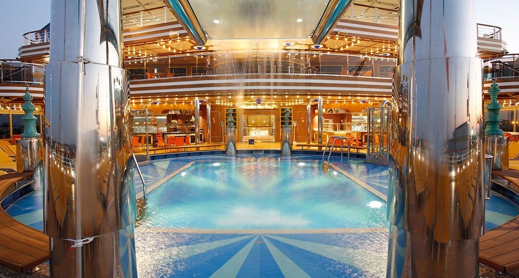 Театр Costa Diadema: технические характеристики зала