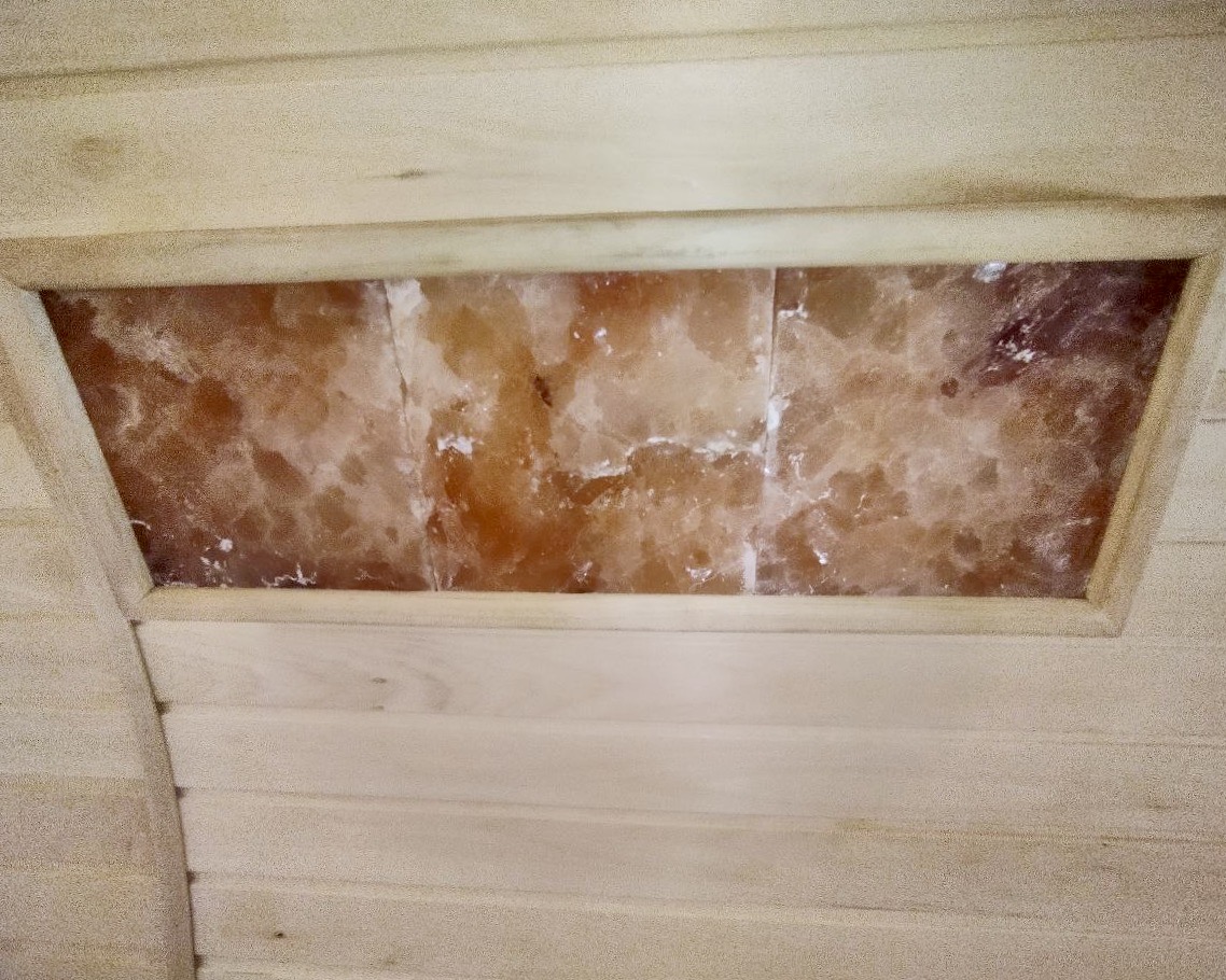 Светильник тройной гималайская соль