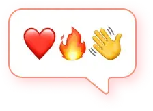 Instagram emoji comments