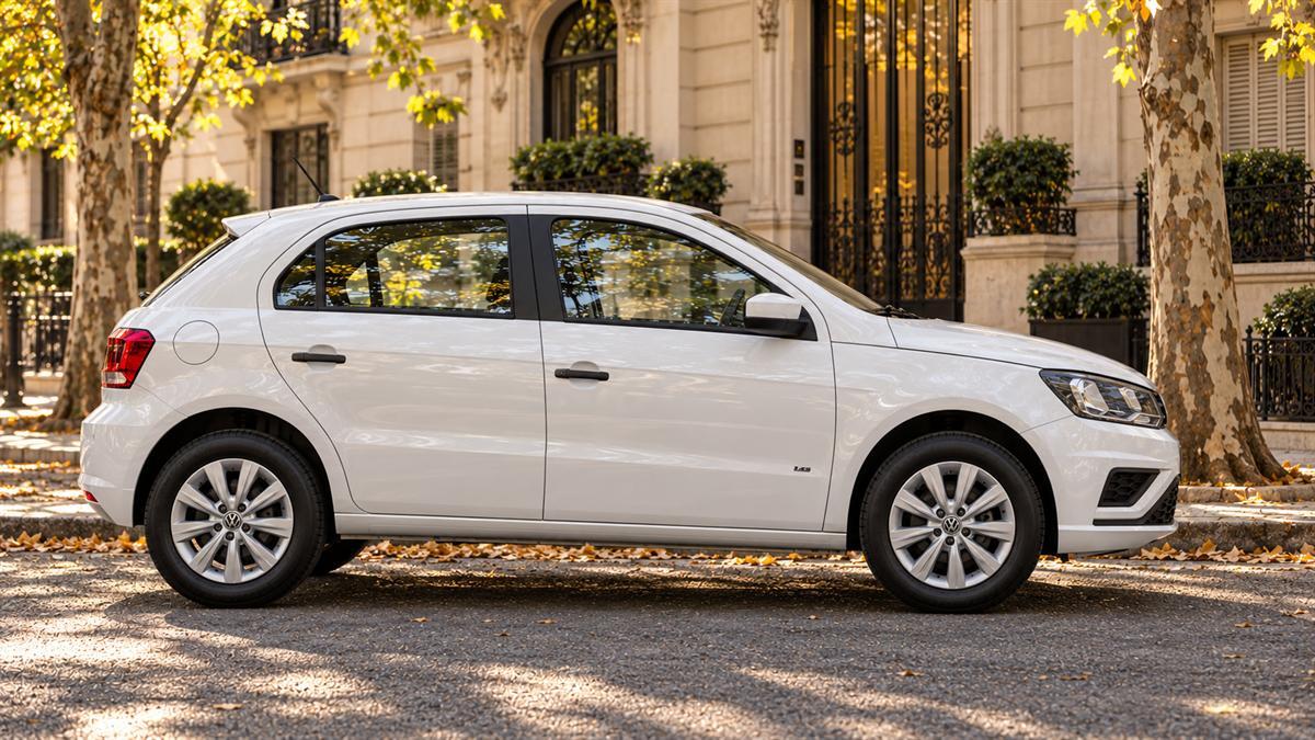 Volkswagen Gol 1.6 Trendline 2021 — белый, фото 2
