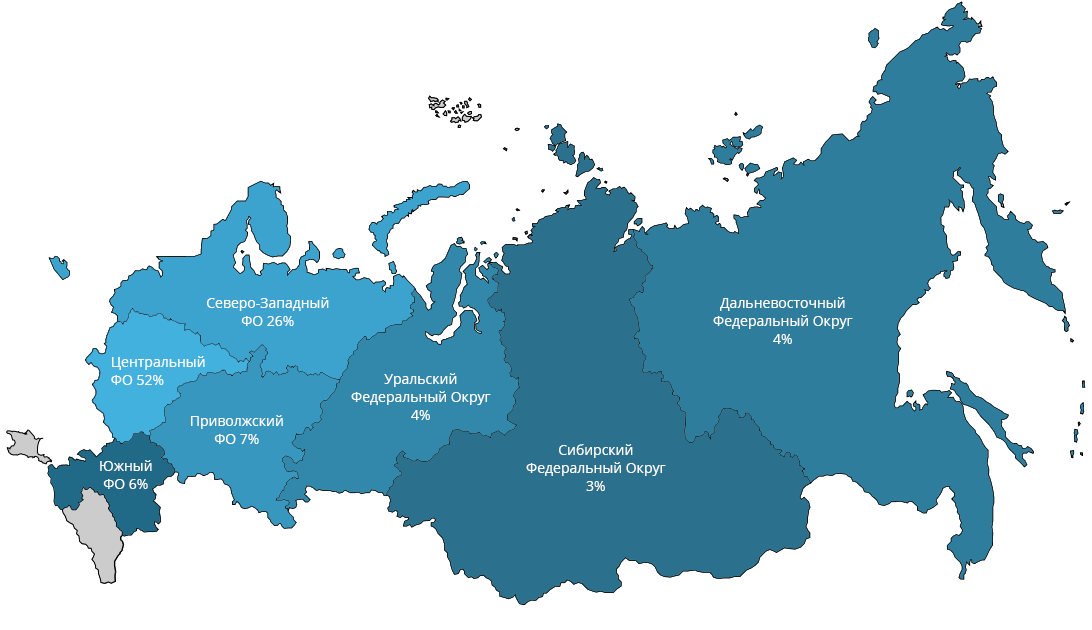Северо западного и центрального федеральных. Федеральные округа России 2022 карта. Карта России федеральные округа 2023. Карта федеральных округов. Федеральные округа России на карте.