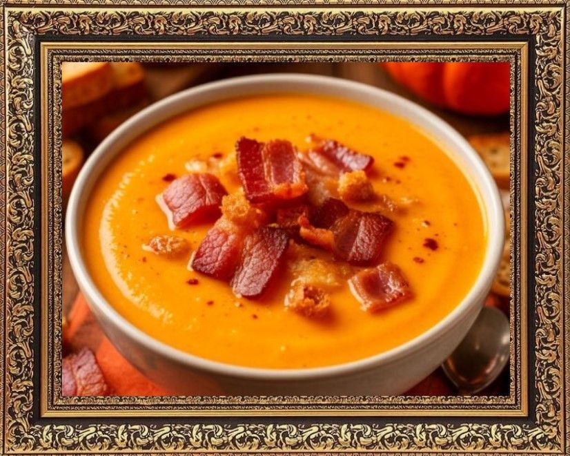 крем суп из тыквы со сливками