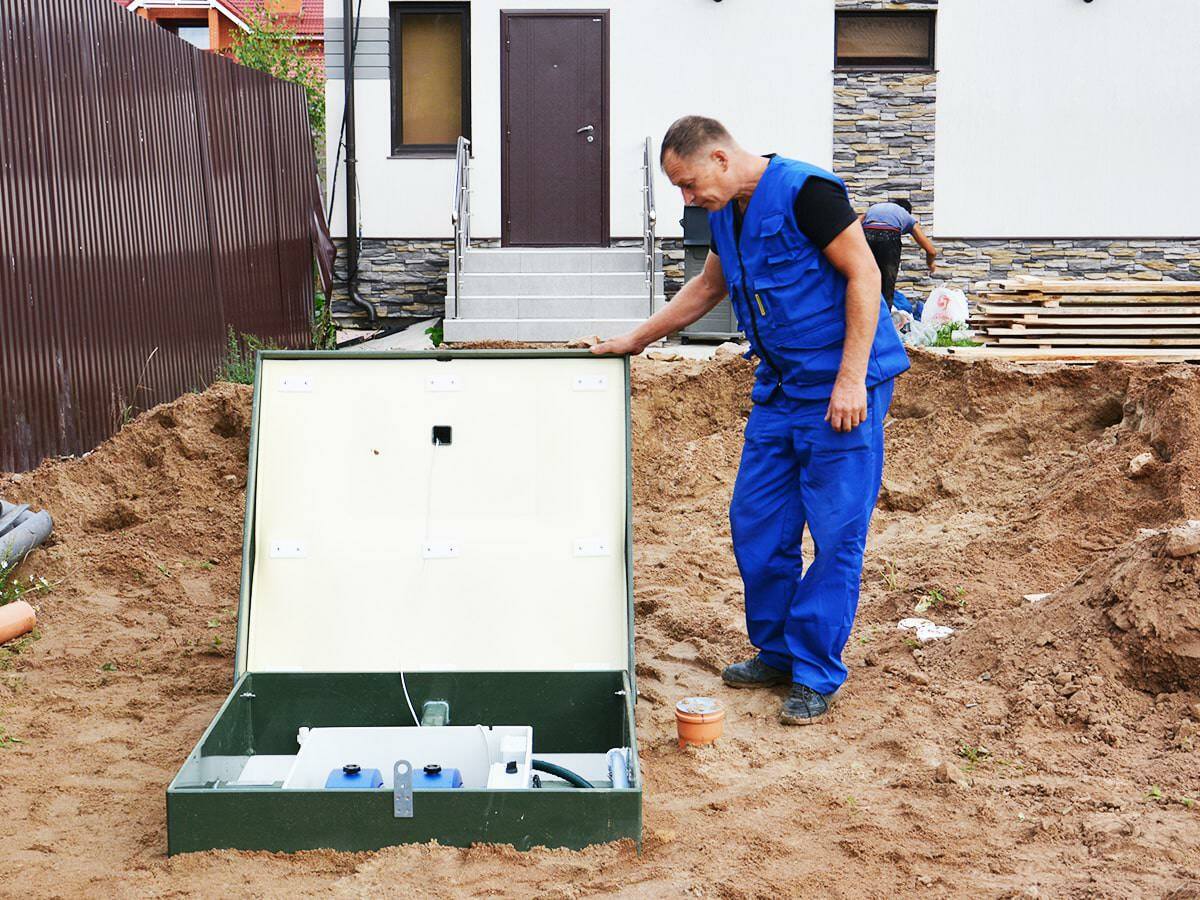 Установка септиков для частных домов, дач, коттеджей от компании «Арт ...