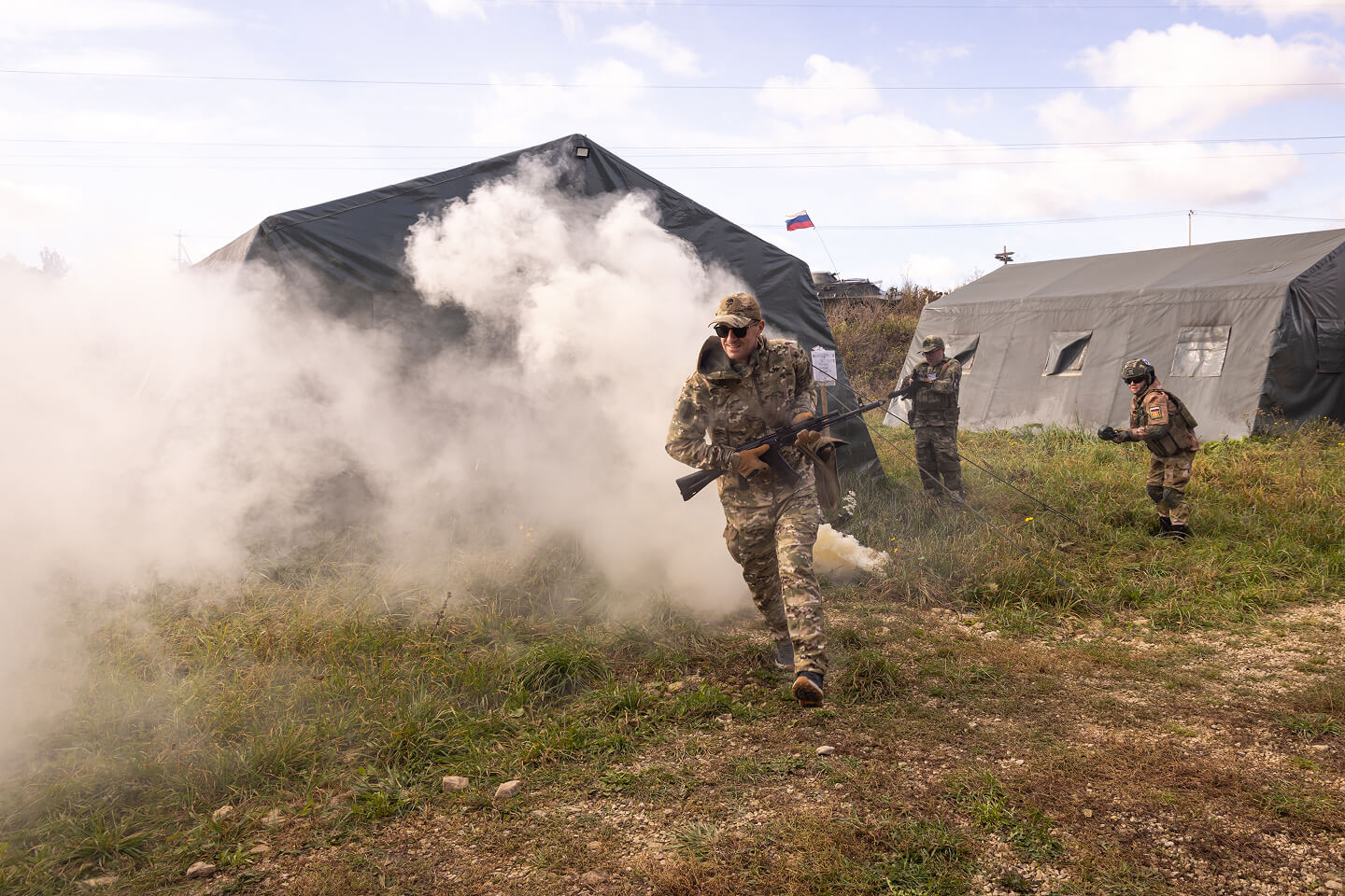 Корпоративное мероприятие на военном полигоне Штурм