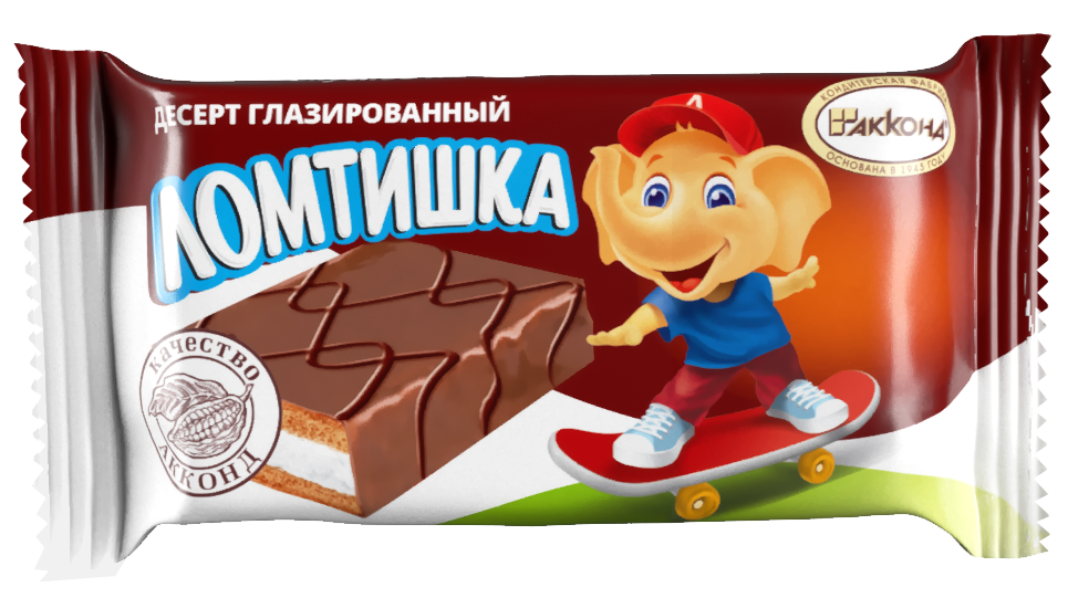 десерт Ломтишка глазированный