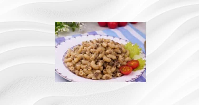 Приготовление макарон по-флотски с фаршем и луком: шаг 10