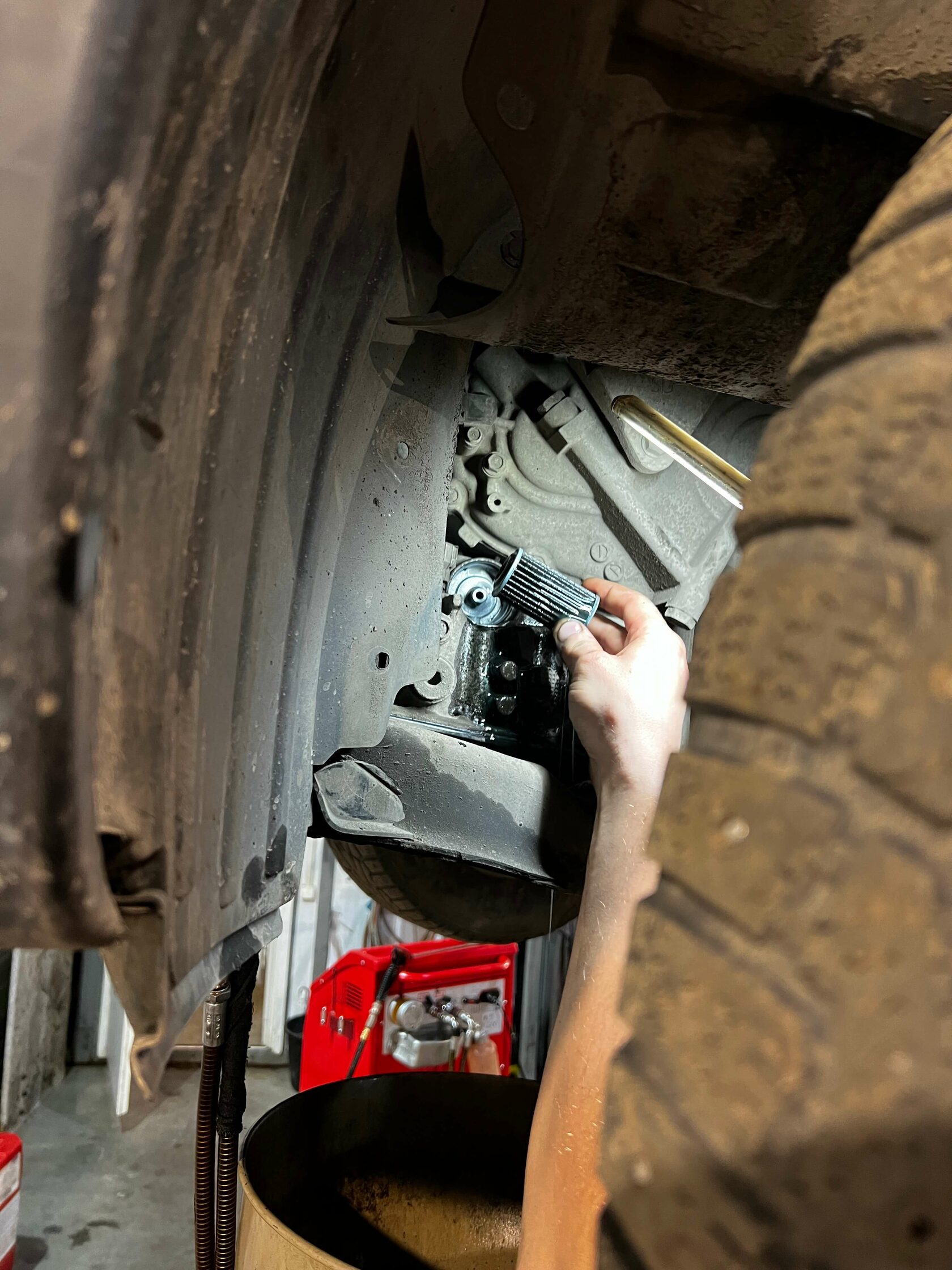 Замена фильтра тонкой очистки