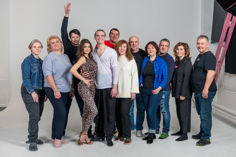 Бекстейджи с МК в стиле Румба