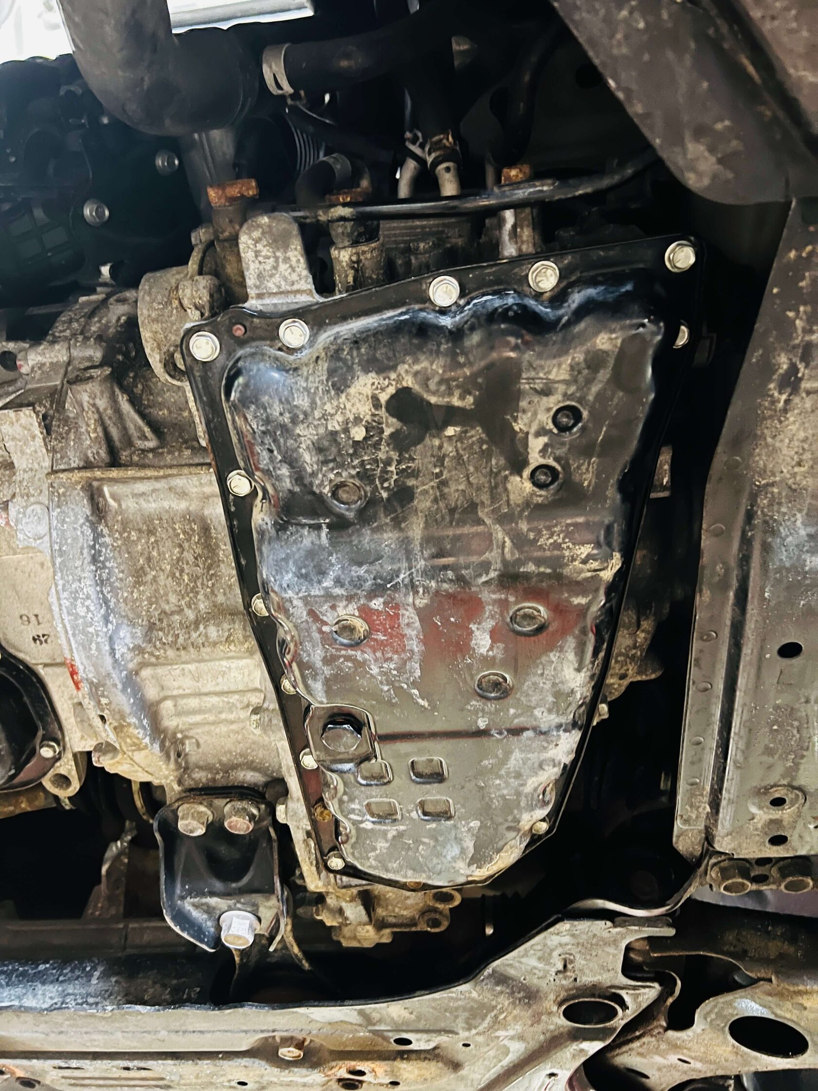 Mitsubishi Eclipse Cross аппаратная замена масла в вариаторе