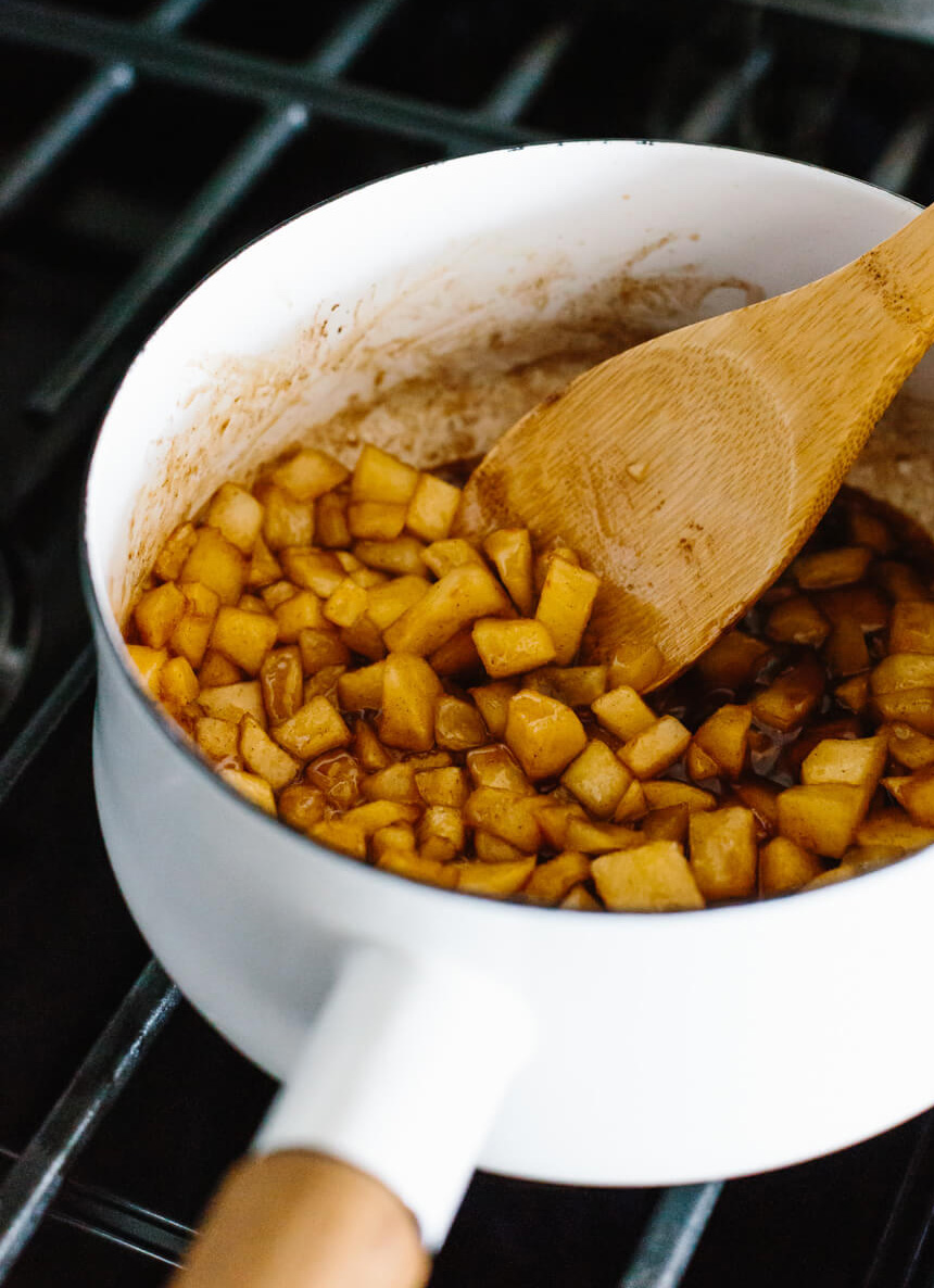 Рецепты Kitchen Ceremony – Запеченные яблоки со сладкой ореховой дуккой