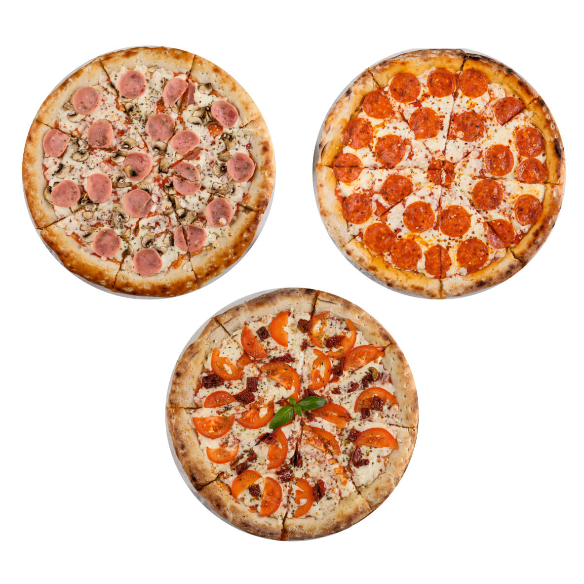 фото три пиццы фото 27