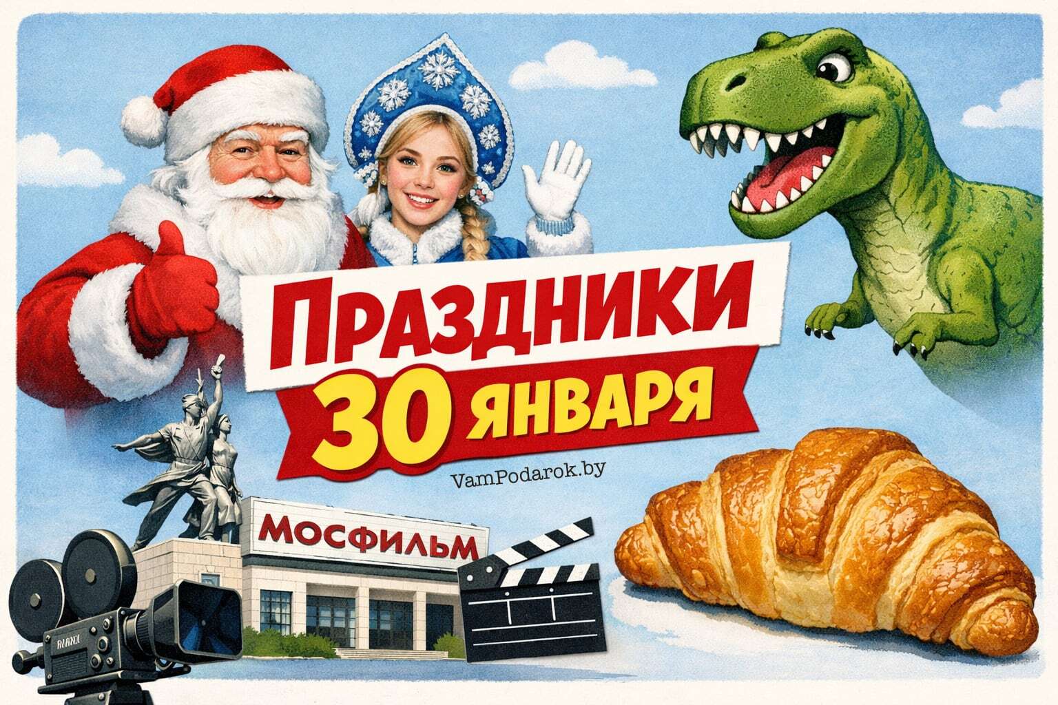 Праздники 30 января 2026 года – открытки и картинки