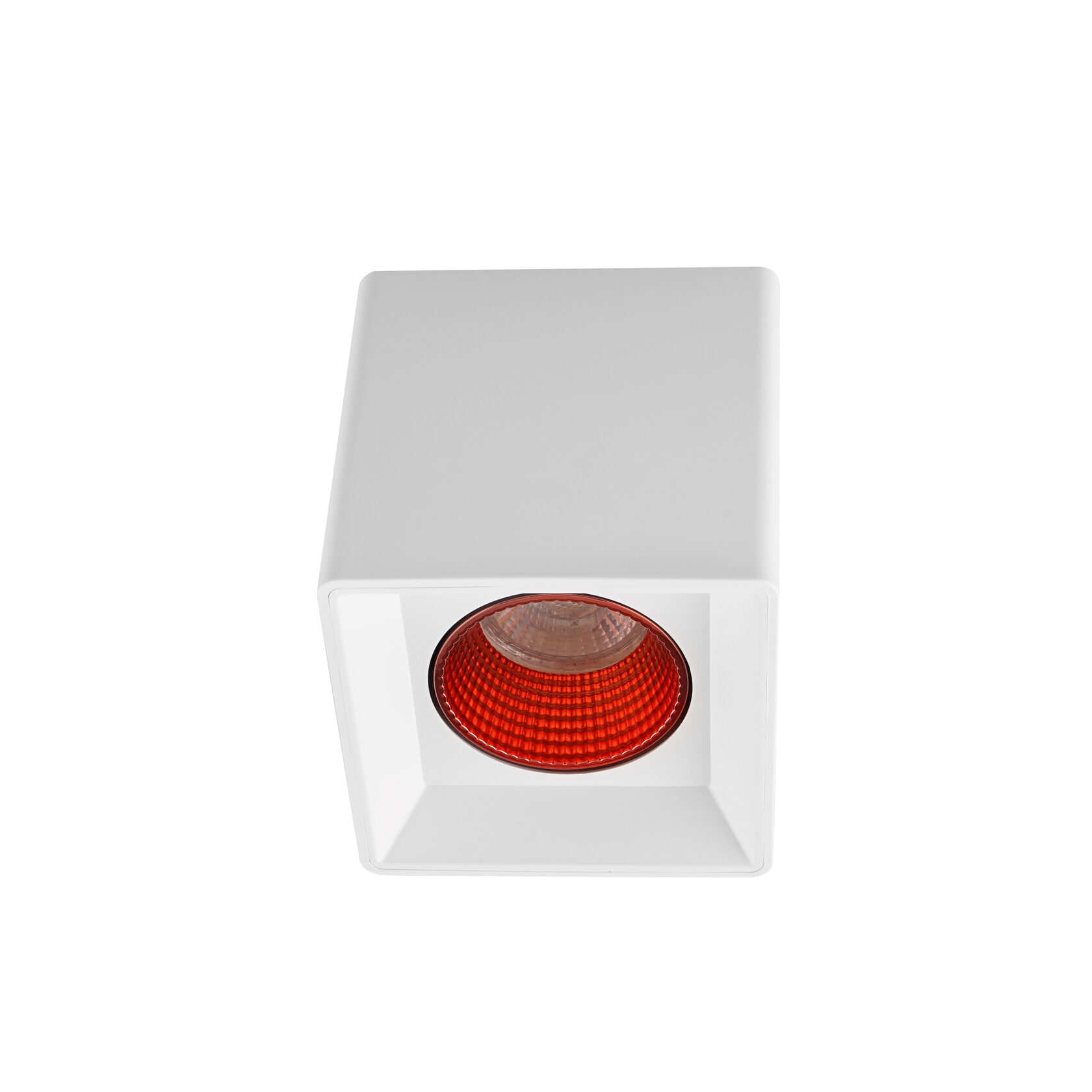 Светильник накладной GU5.3 LED белый/красный пластик Denkirs DK3080-WH+RD DK3080-WH+RD
