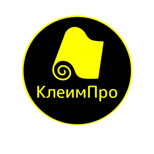 рулон обоев, поклейка обоев