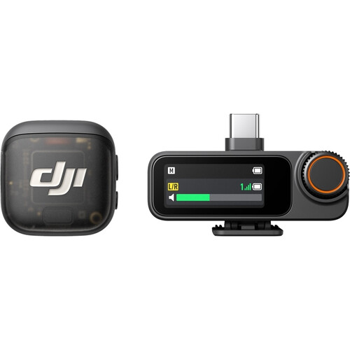 DJI Mic 3 (1TX+1RX) — беспроводной микрофон для записи видео и