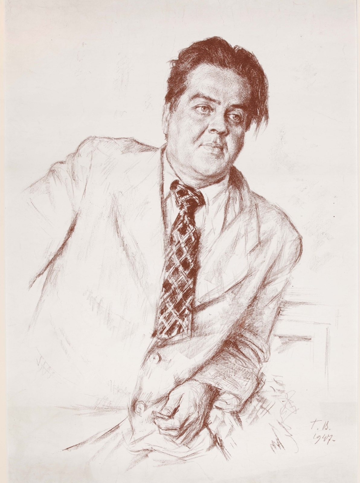 Портрет Ю.&nbsp;Васнецова. 1947