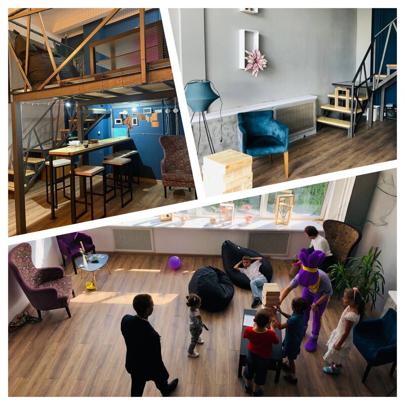 Фотографии интерьера локации 4 этаж в лофте Крылья