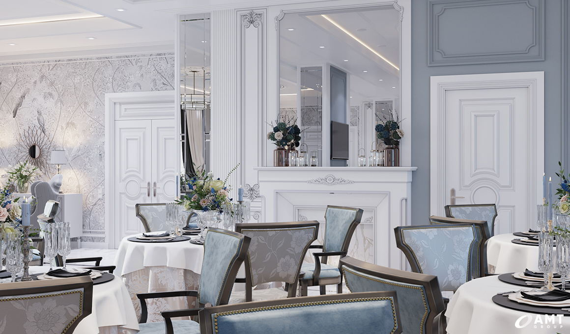 Малый банкетный зал дома торжеств Prince Palace