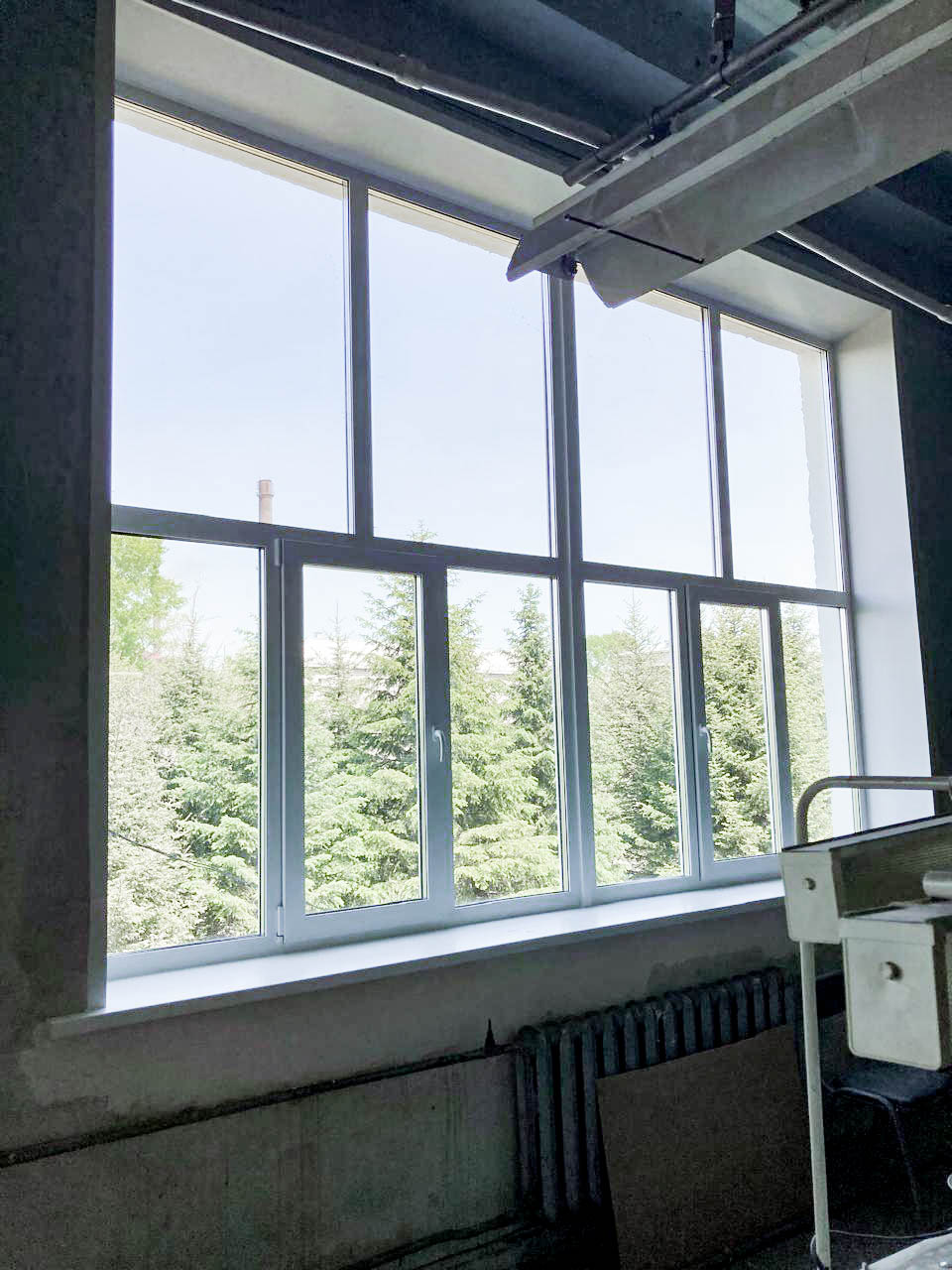 Процесс монтажа пластикового окна