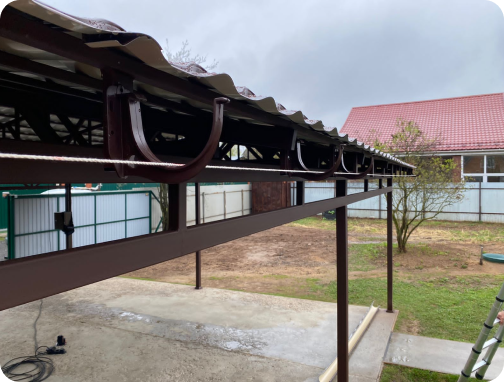 Навес для детской площадки защитит вашего ребенка от прямых солнечных лучей и дождя