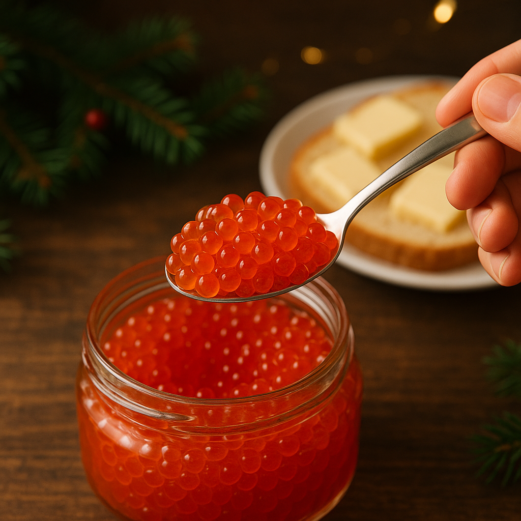 Выбираем красную икру к праздничному столу