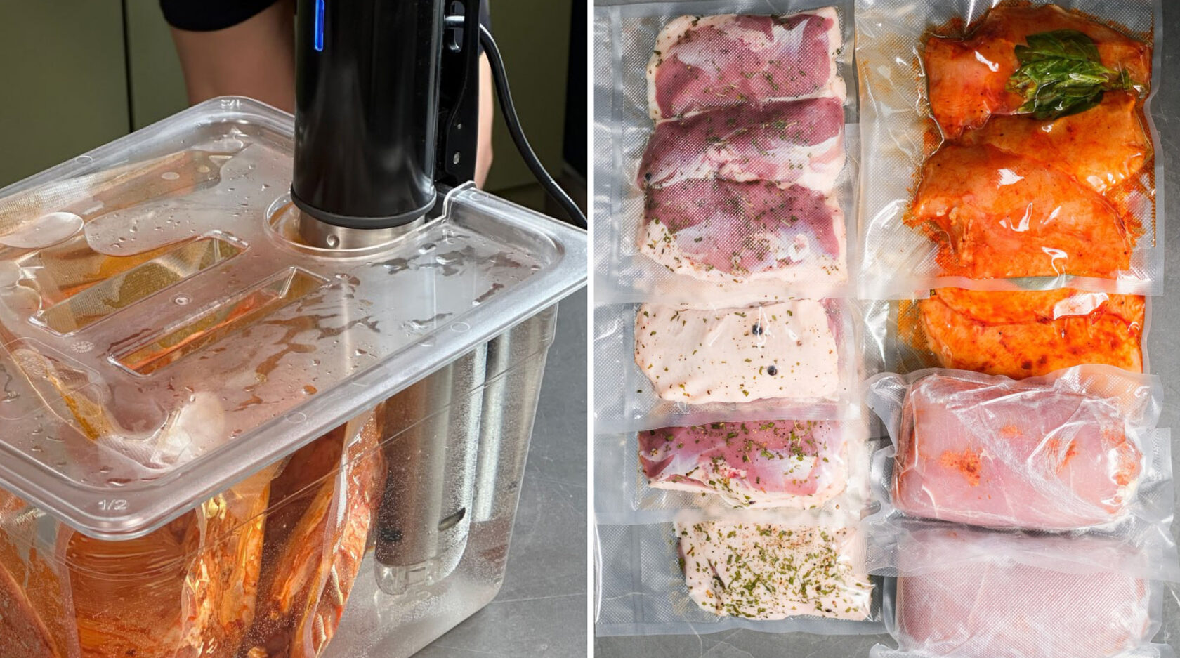 Пример как готовить в су-виде