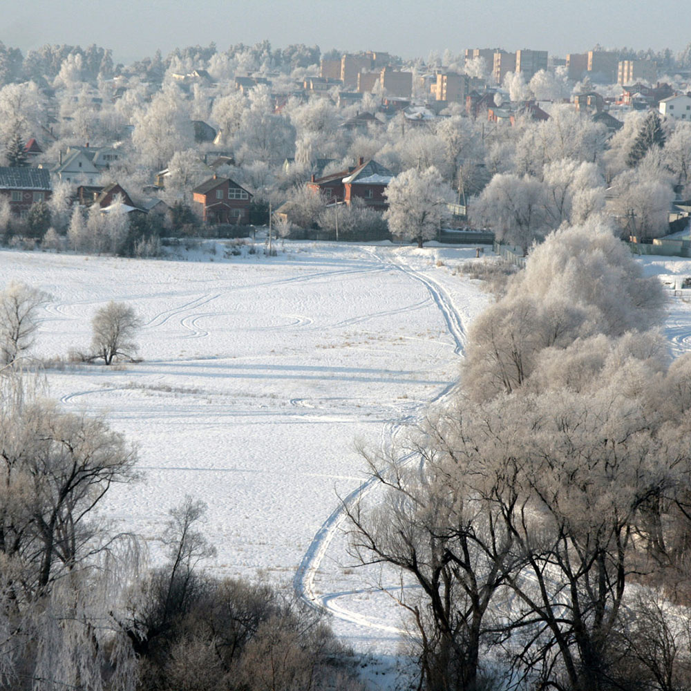 Зима в Звенигороде