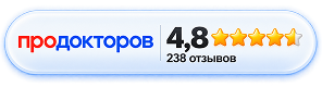 Рейтинг центра на ПроДокторов