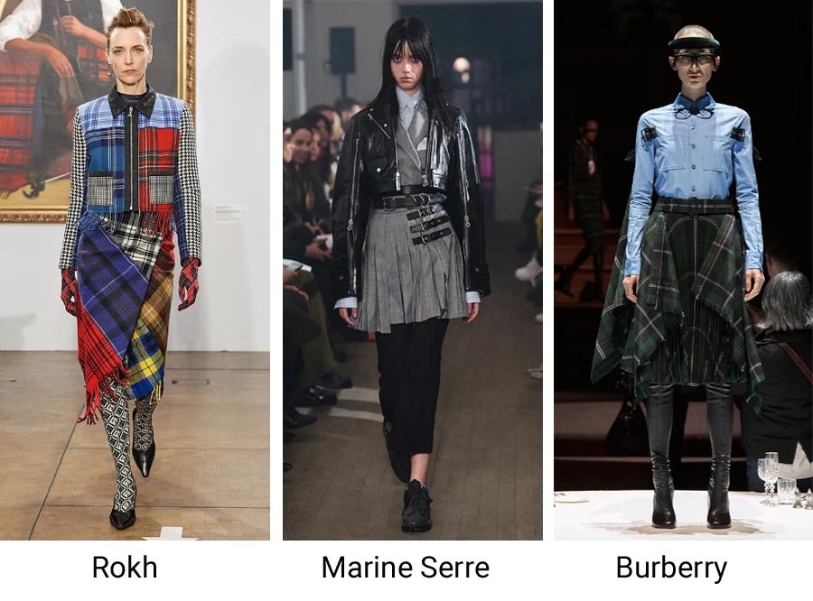 Дрехи, които напомнят за пънк рока в най-актуалните модни тенденции зима 2023 според Vogue