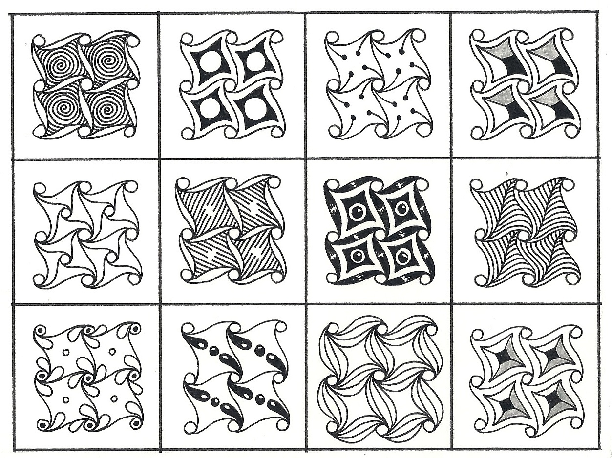 Рисунки узоров ответов. Тангл Cadent. Орнамент простой. Интересные узоры для рисования. Танглы для рисования.