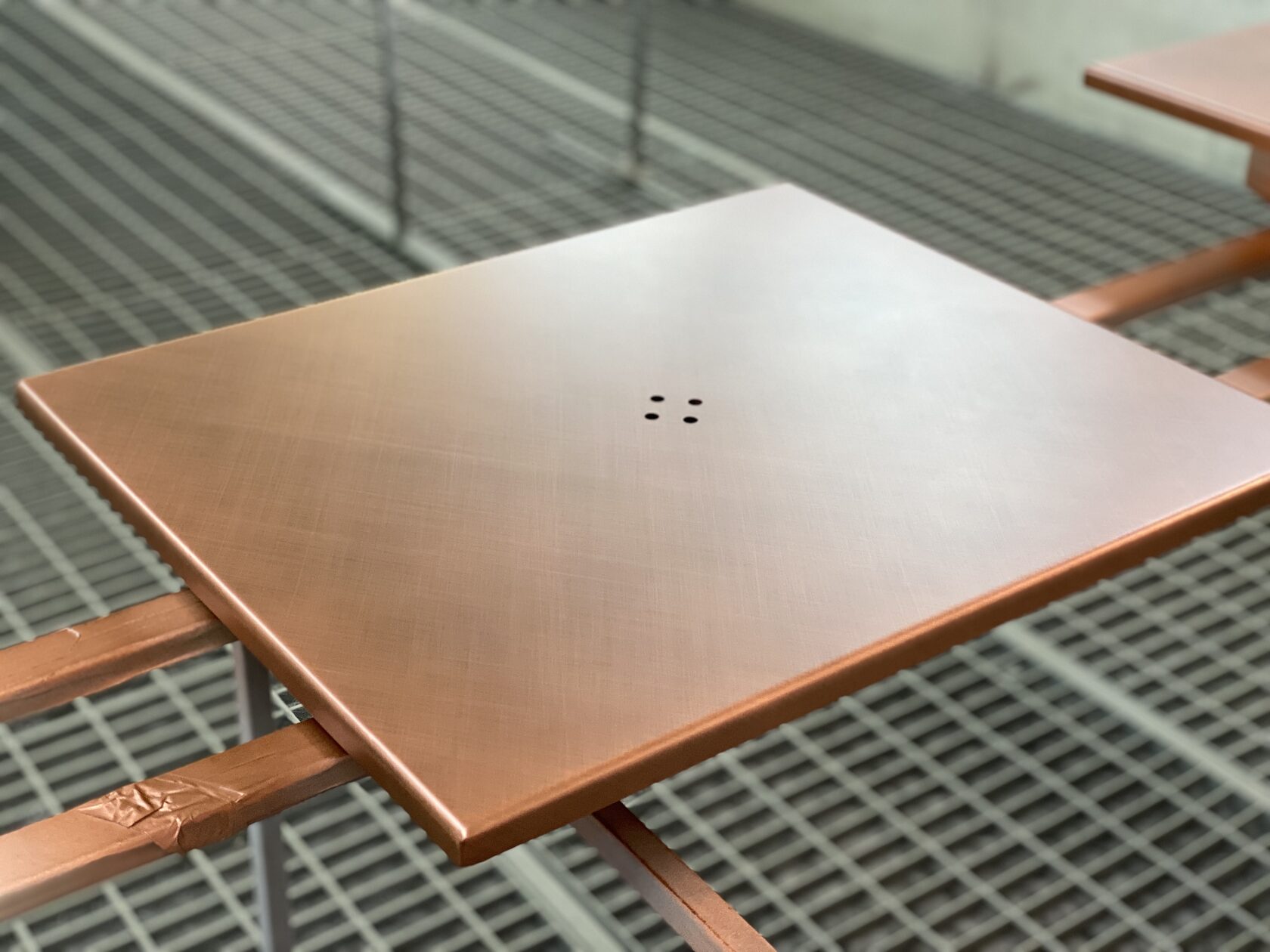 Покраска под медь