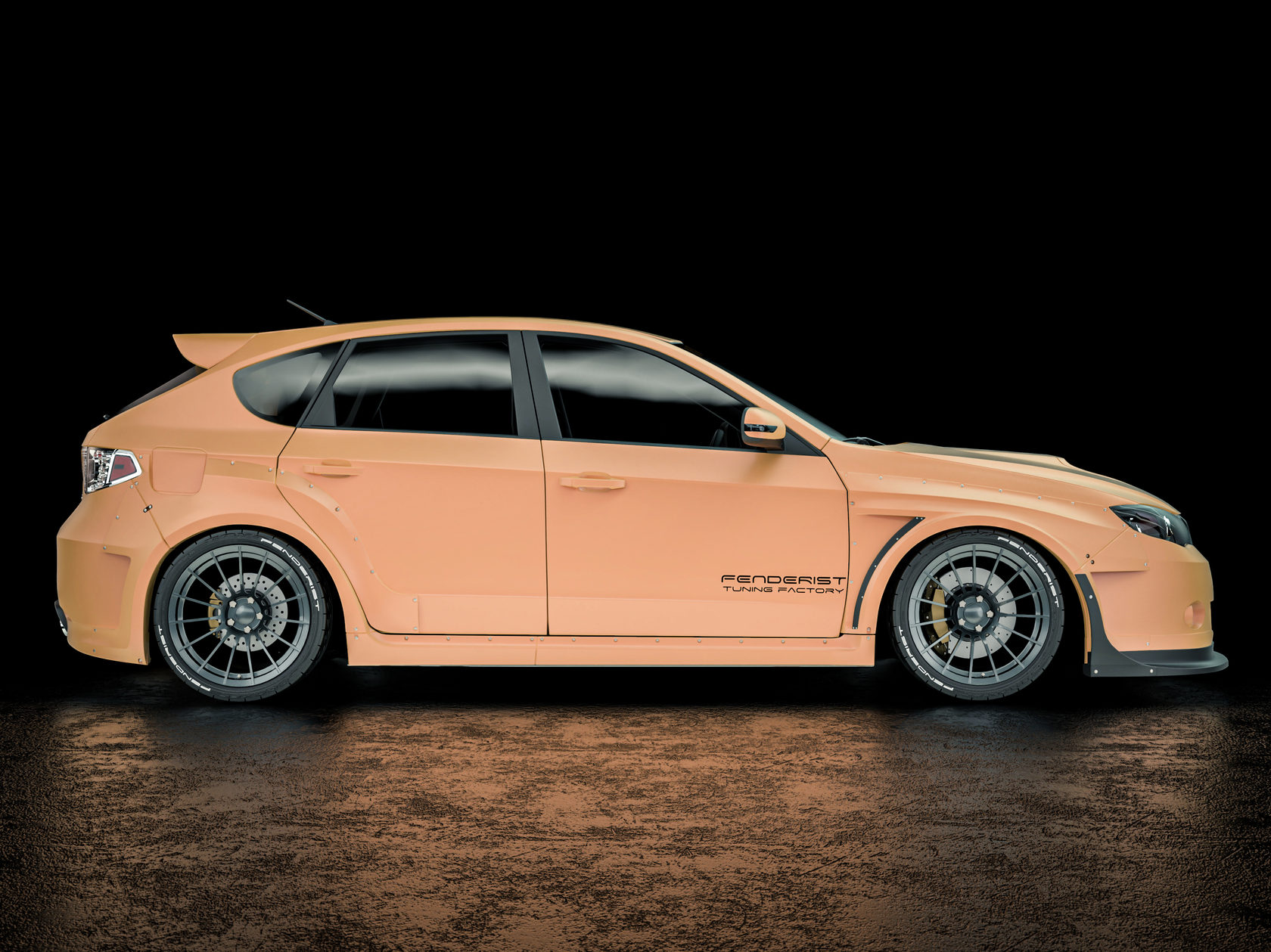 FENDERIST SPEC S Fender Flares Set SUBARU IMPREZA GT/WRX GH