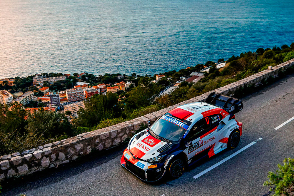 Себастьен Ожье и Венсан Ландэ, Toyota GR Yaris Rally1, ралли Монте-Карло 2023