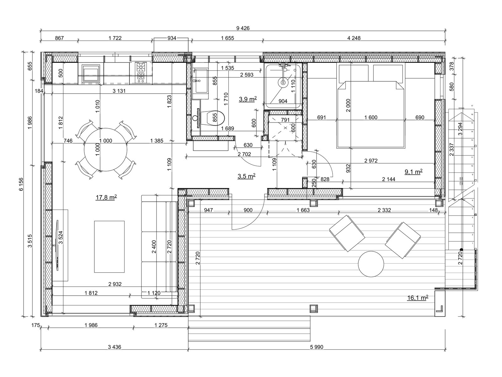TETFLAT 092 — планировка
