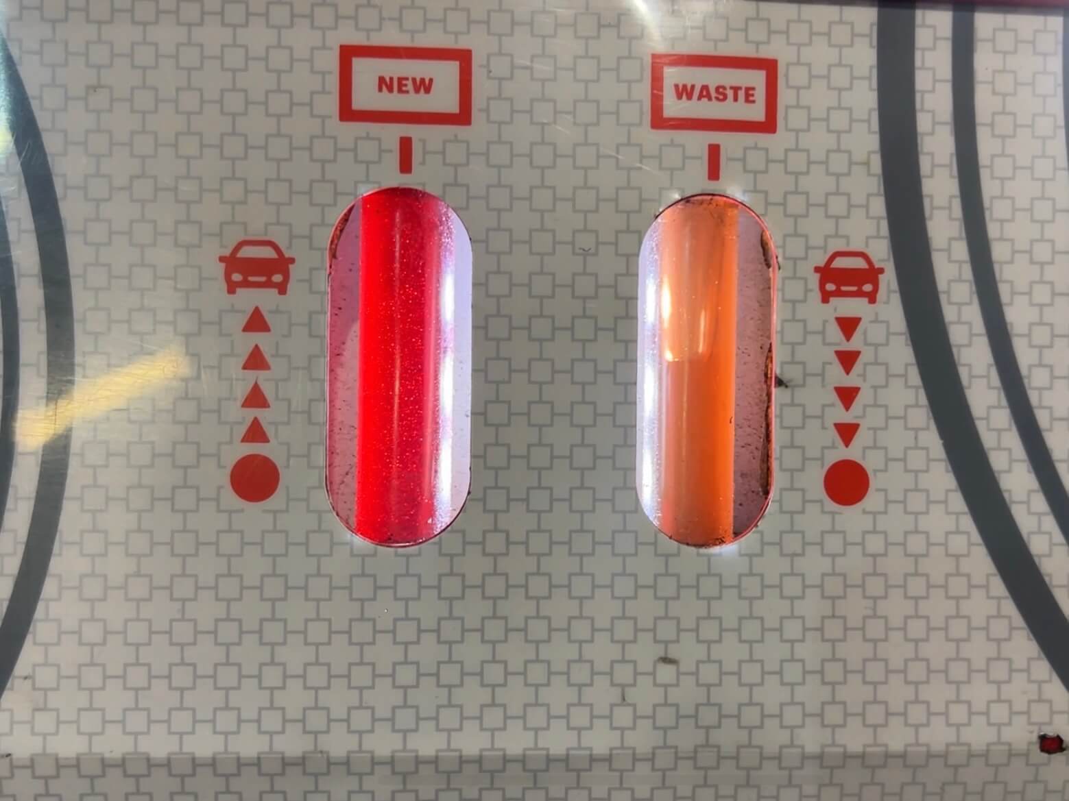 Процесс замещения масла Motul