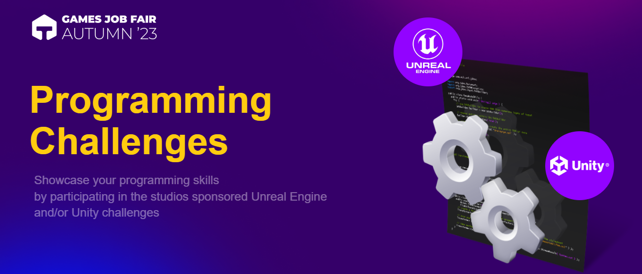 Games Job Fair Autmn 2023 Programming Challenges