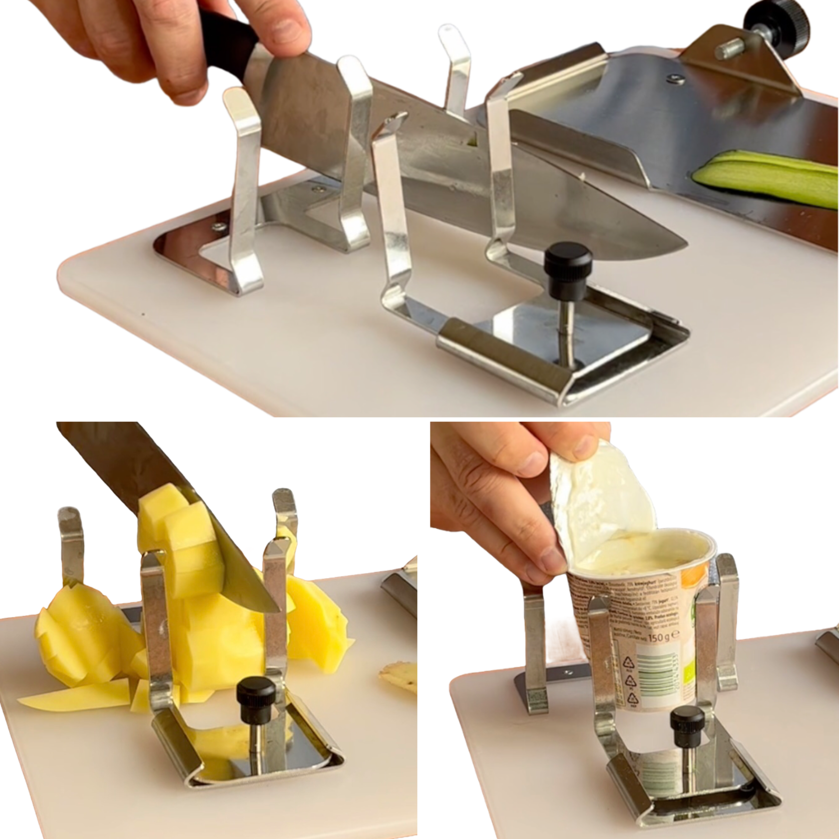 One-handed Cutting Board cook-helper® Adaptive Kitchen Equipment Food  Preparation Set for People With Disabilities Cook-helper 