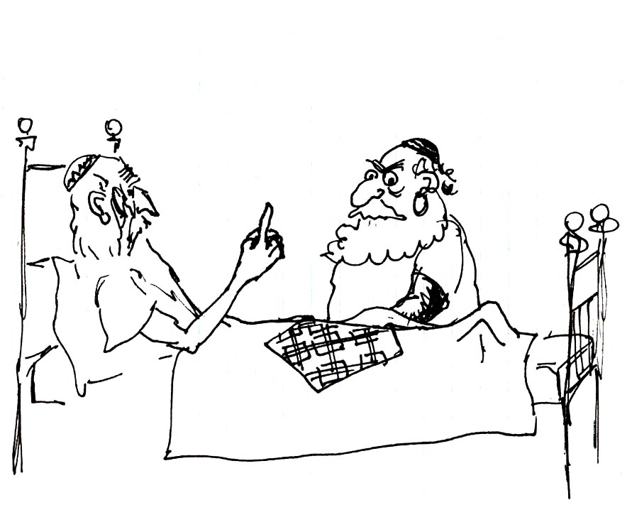 Недельная глава Хаей Сара - рисунок художника Йосифа Лихтарева