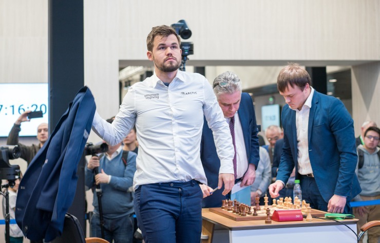Peter Svidler and Ian Nepomniachtchi have managed to set up a 2