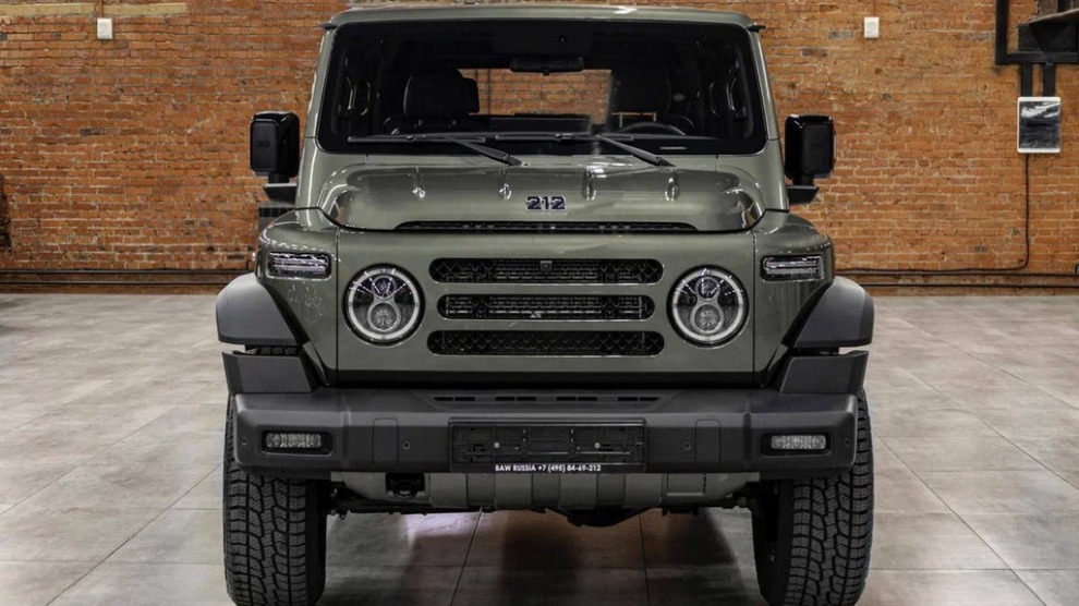 Внедорожник BAW 212 T01 выходит в суровой версии Adventurer RUS