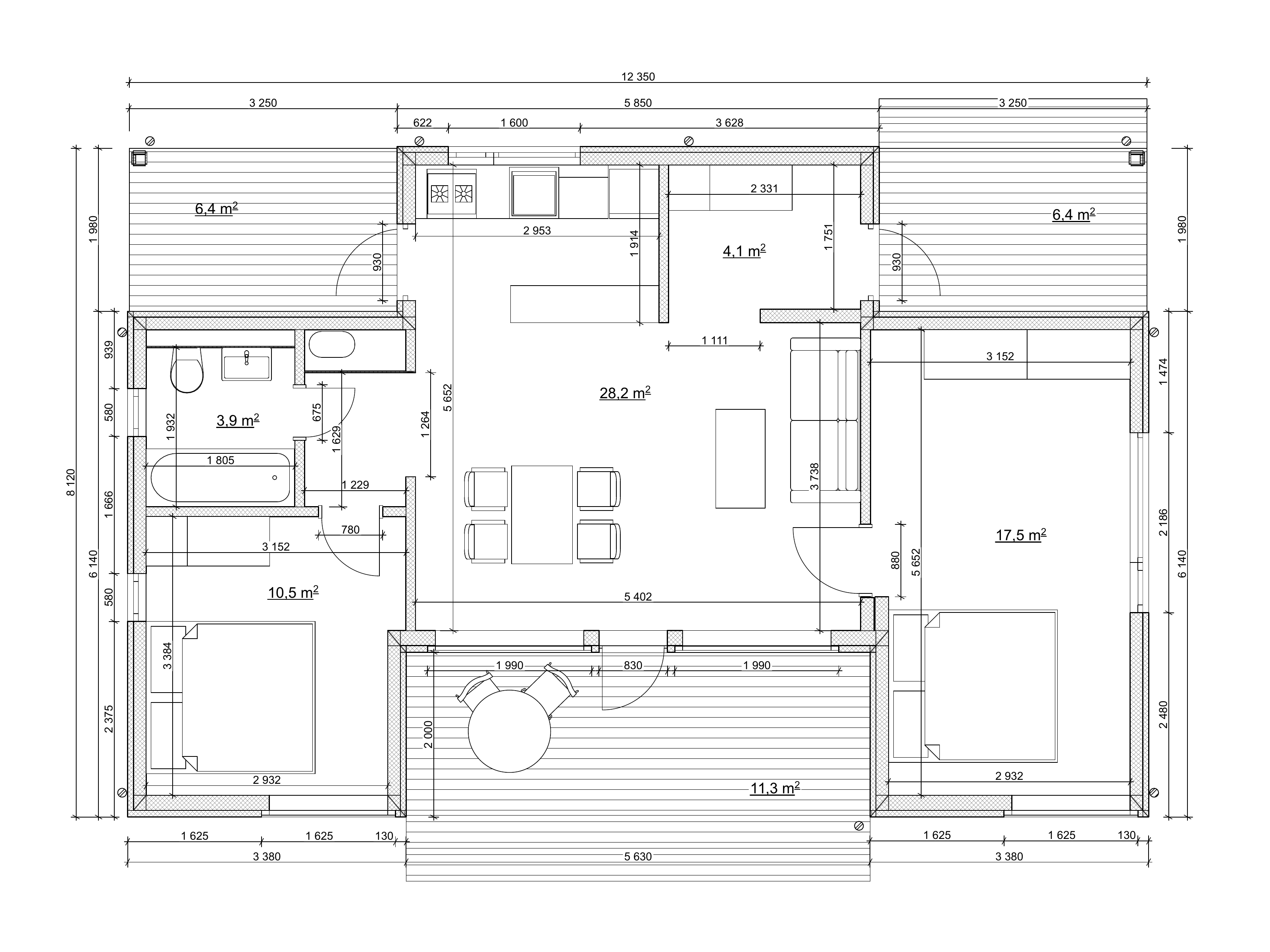 TETFLAT 032 — планировка