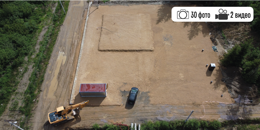 Отсыпка участка 25 соток песком в рамках комплекса работ по подготовке участка к строительству от компании Результат