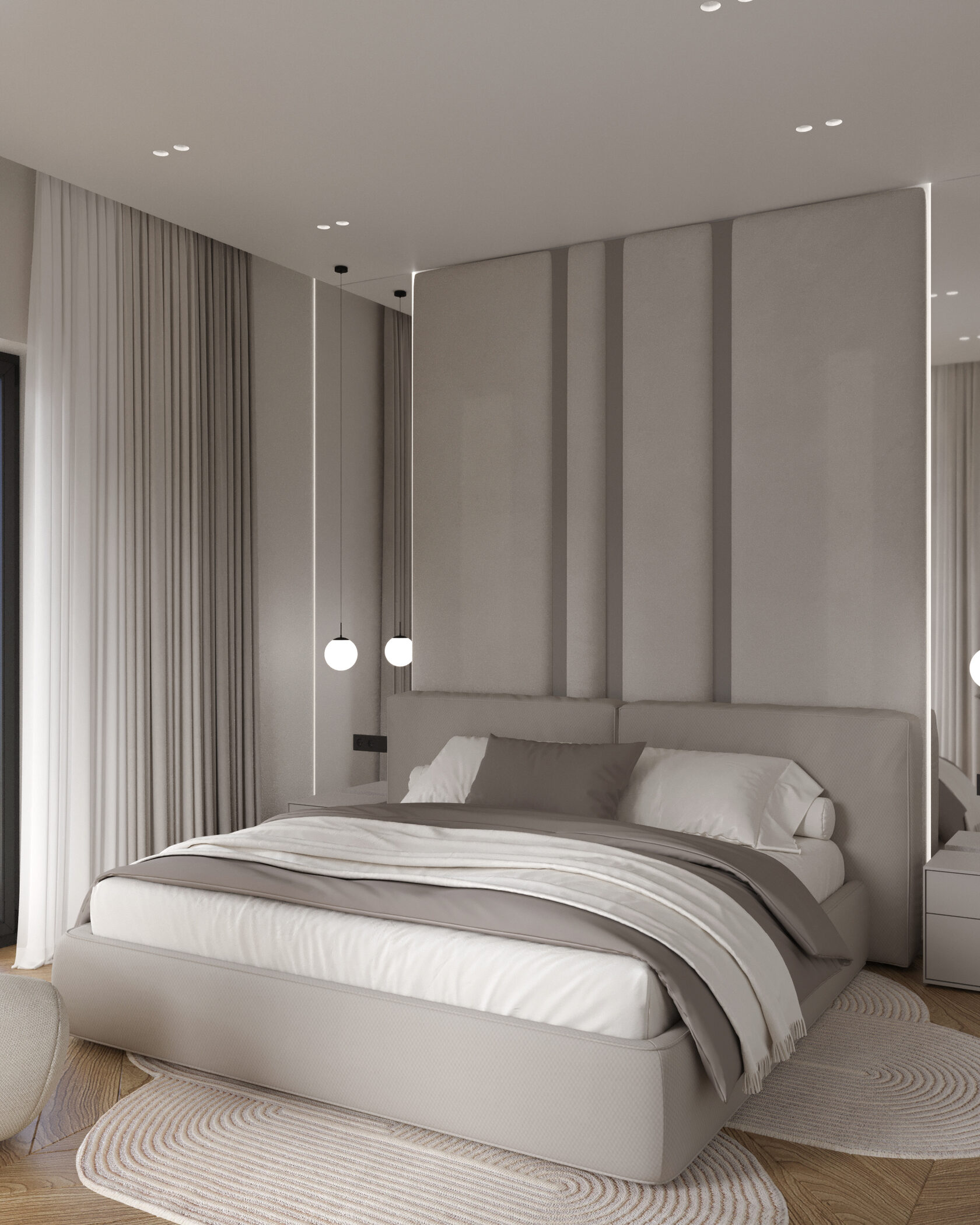 зона кухни в квартире в дубае 