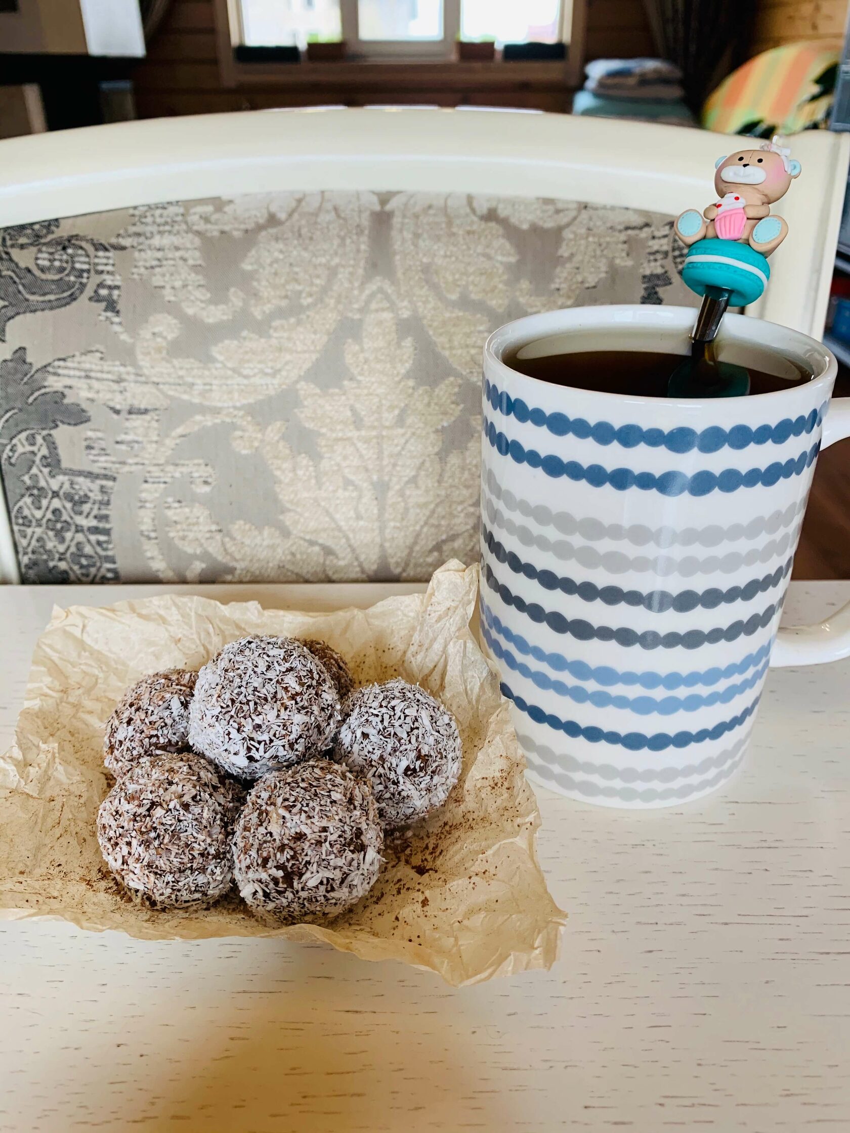 домашние конфеты с семенами тыквы и кокосовй стружкой