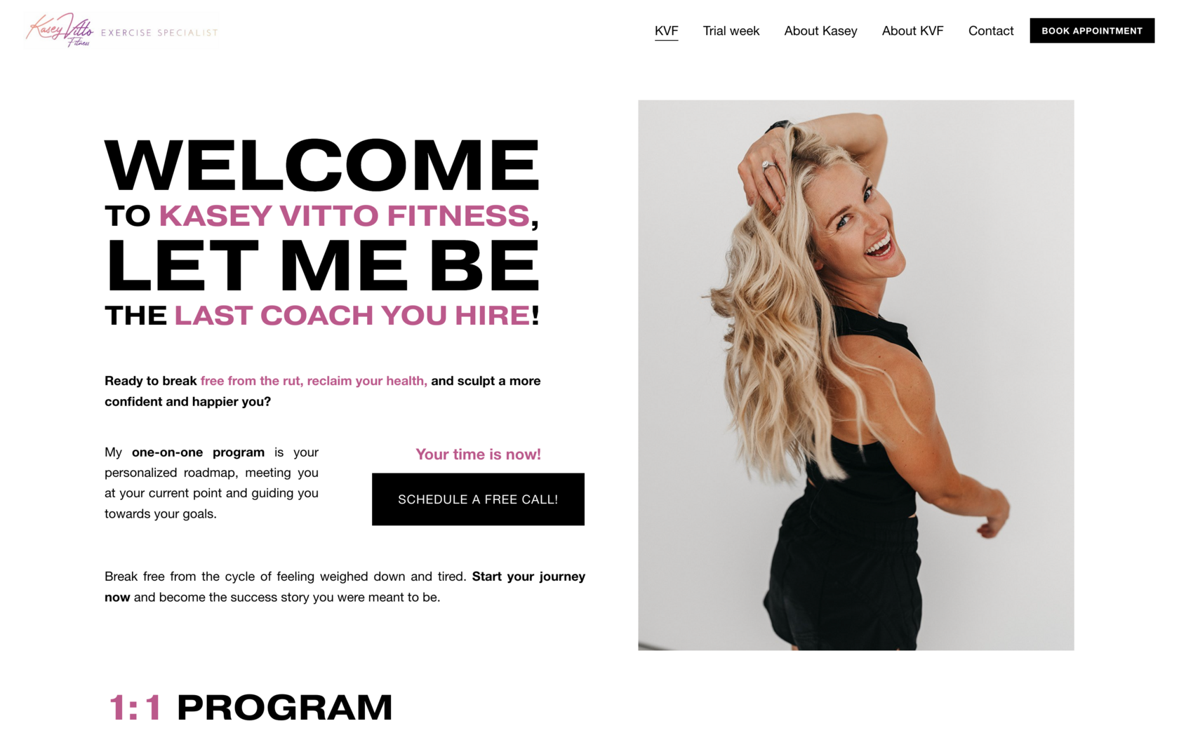 KVF platform — homepage