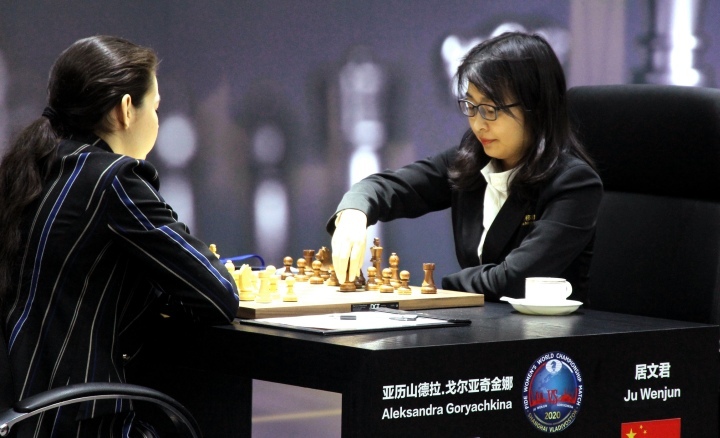 FIDE Women's Candidates Semi-final Between Aleksandra Goryachkina