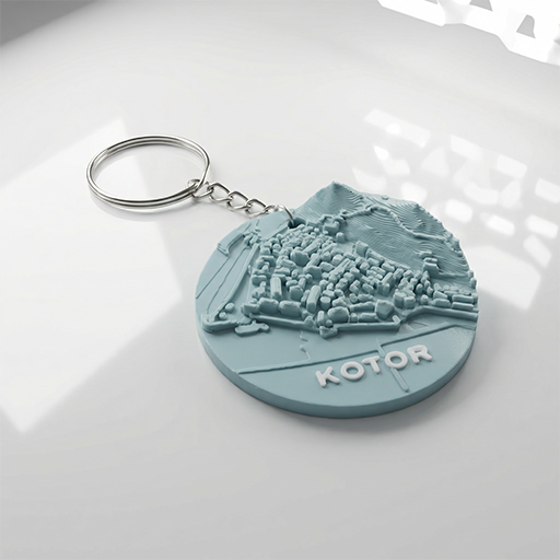 Brendirani suvenir privjesak Kotor, Crna Gora